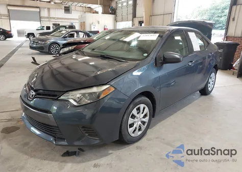 2016 Toyota Corolla Le Eco from USA, damaged, VIN 2T1BPRHE5GC686335